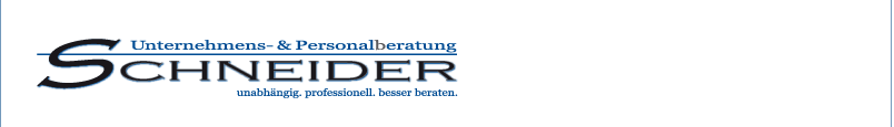 Schneider Unternehmens- & Personalberatung